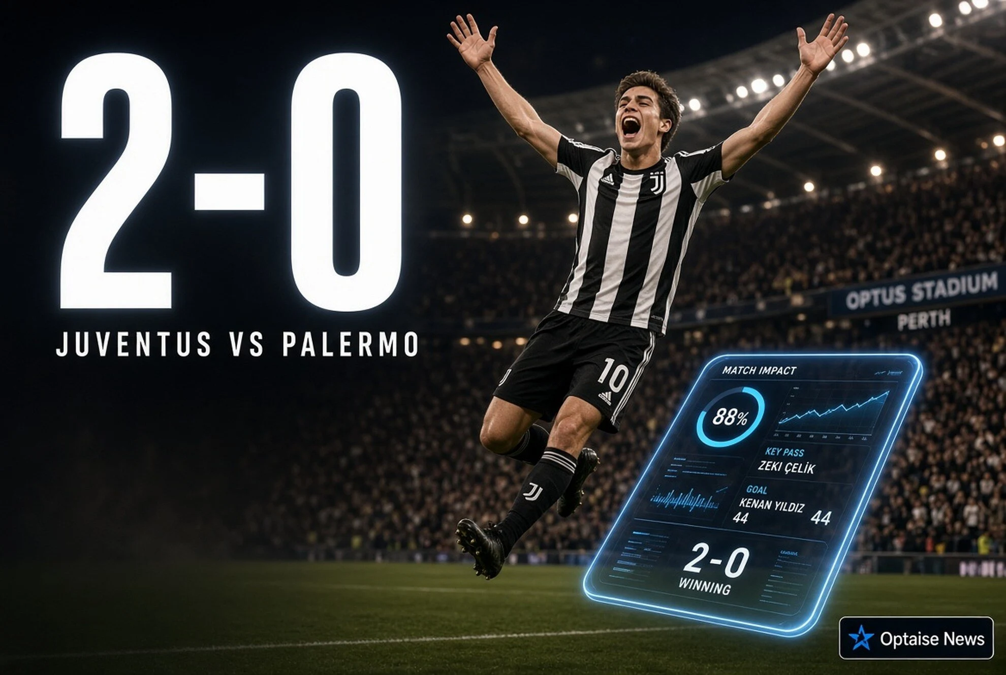 Juventus 2-0 Palermo di palermo vs juventus: Clean Sheet di Perth