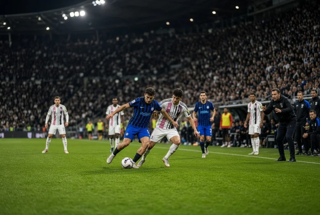 Alur Gol dan Pergantian di Juventus vs Inter