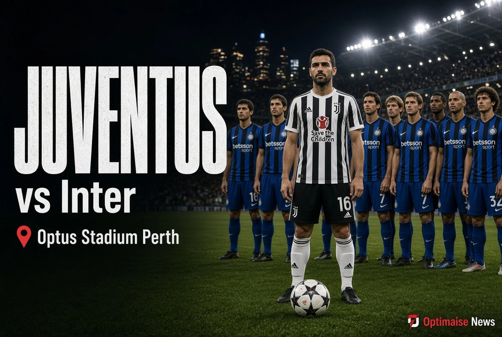 Juventus vs Inter Digelar di Perth 8 Agustus
