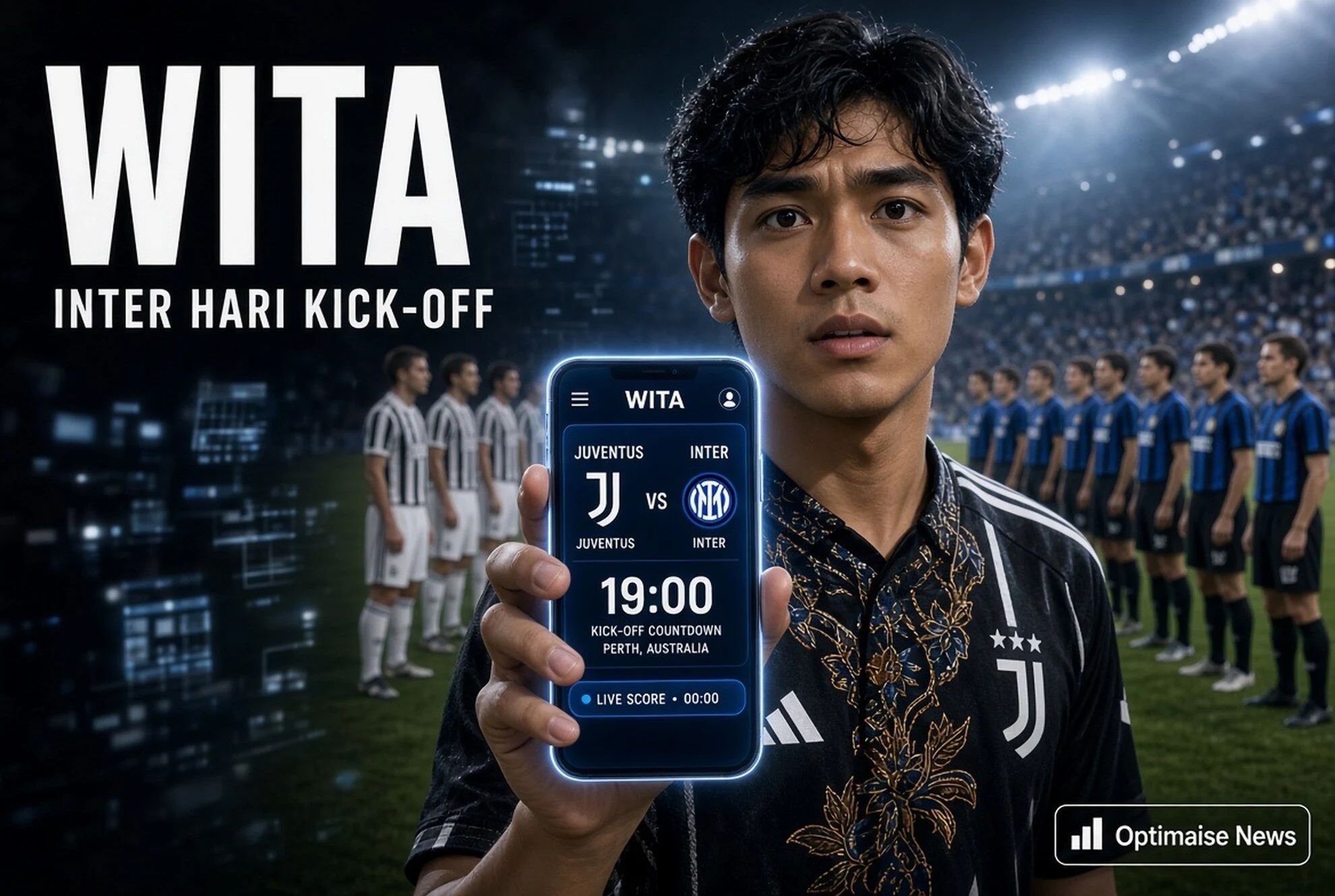 Juventus vs Inter Hari Kick-off 19.00 WITA