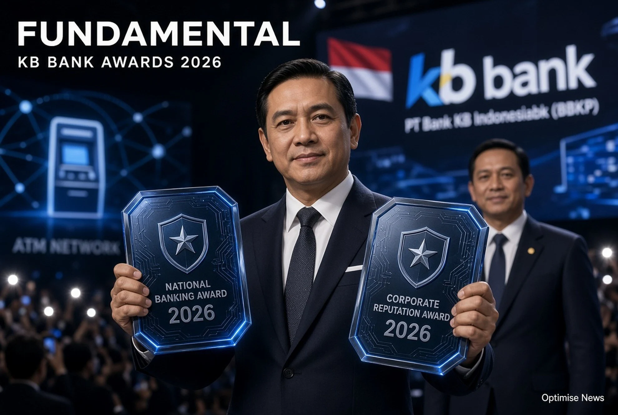 KB Bank (BBKP) Raih Dua Award 2026 usai Kokohkan Fundamental