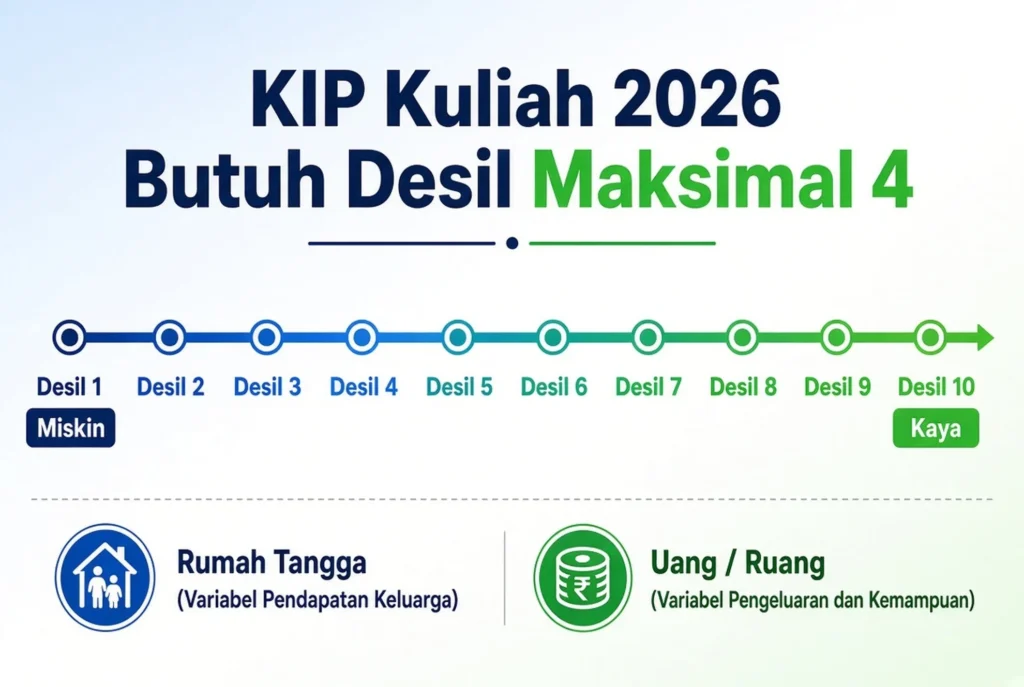 Arti Desil 1–10 dalam Data Tunggal Sosial Ekonomi Nasional
