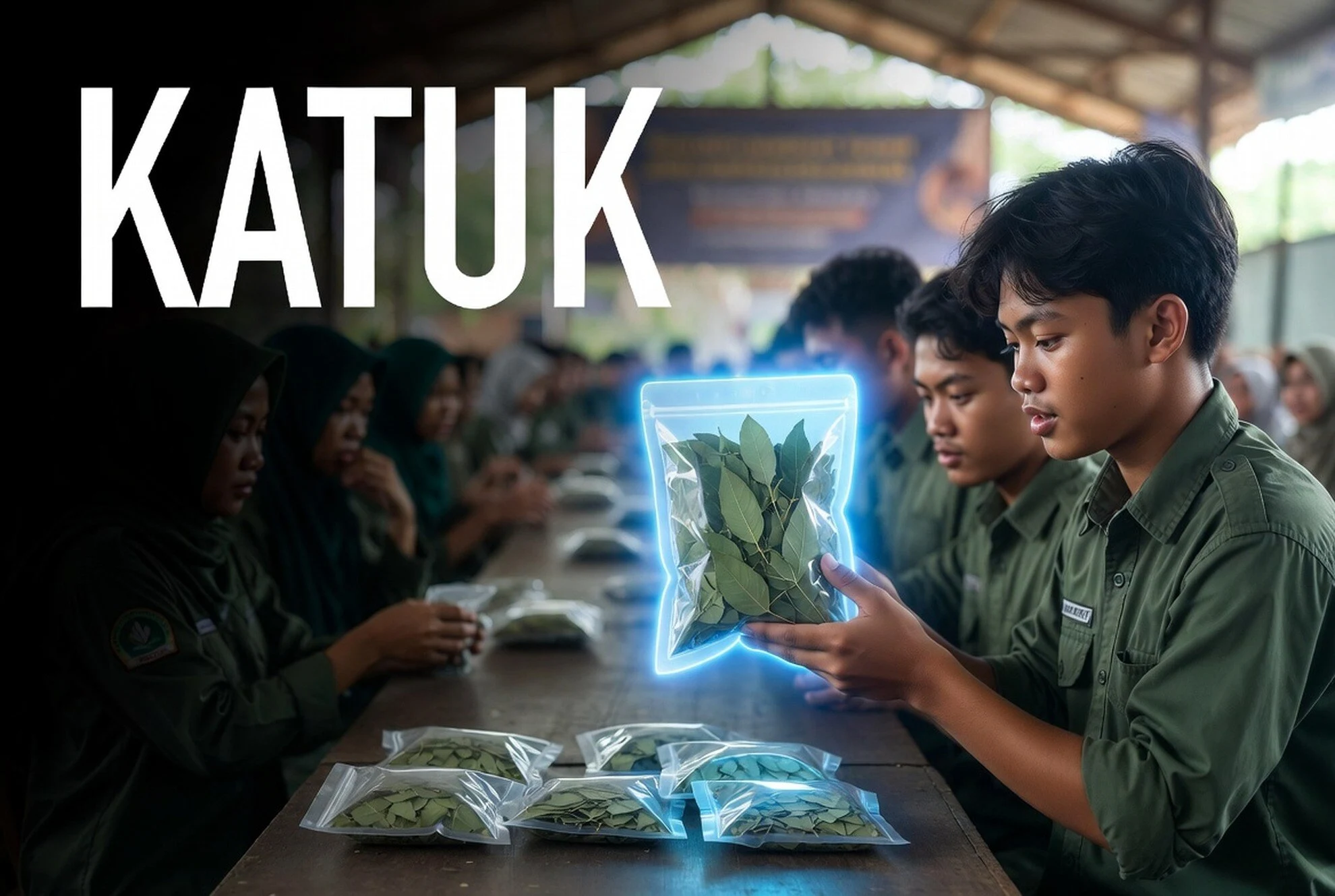 KKN UBK Bandung Latih Warga Buat Simplisia Daun Kelor & Katuk