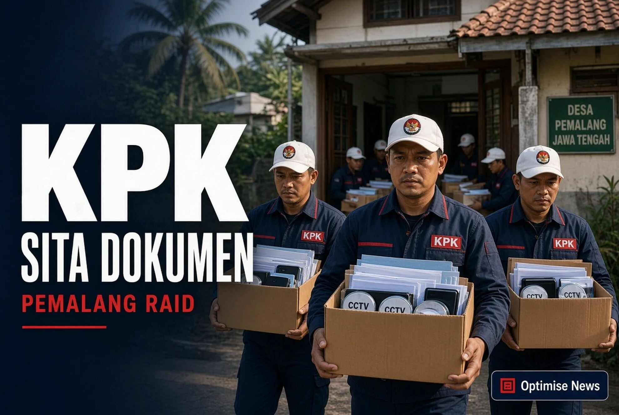 KPK Sita Dokumen PUPR hingga CCTV Geledah 15 Rumah Bupati Pemalang