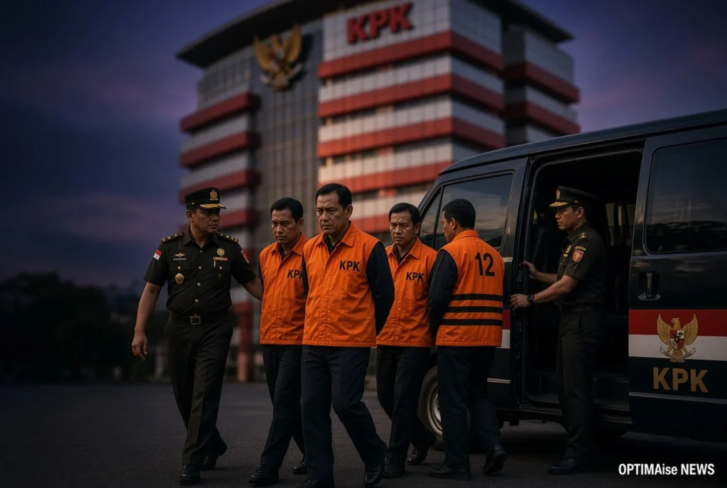 KPK Tahan 4 Tersangka Iklan BJB: Rp222 Miliar Fiktif