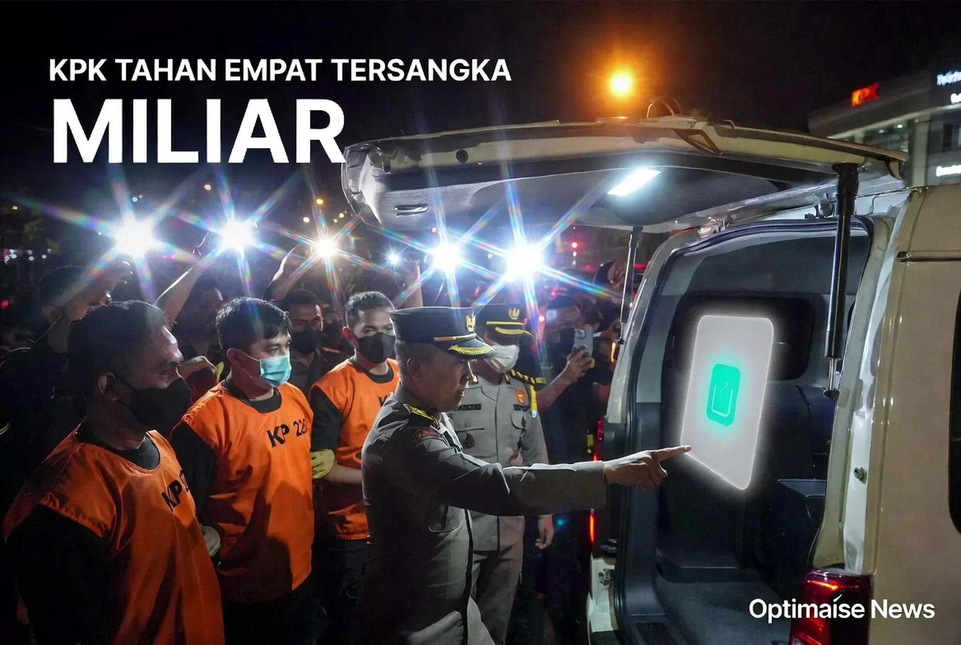 KPK Tahan Empat Tersangka Kasus Jasindo Kerugian Rp15,6 Miliar
