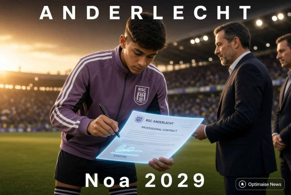 Kado Ulang Tahun ke-17: Noa Ojea Dapat Kontrak Anderlecht