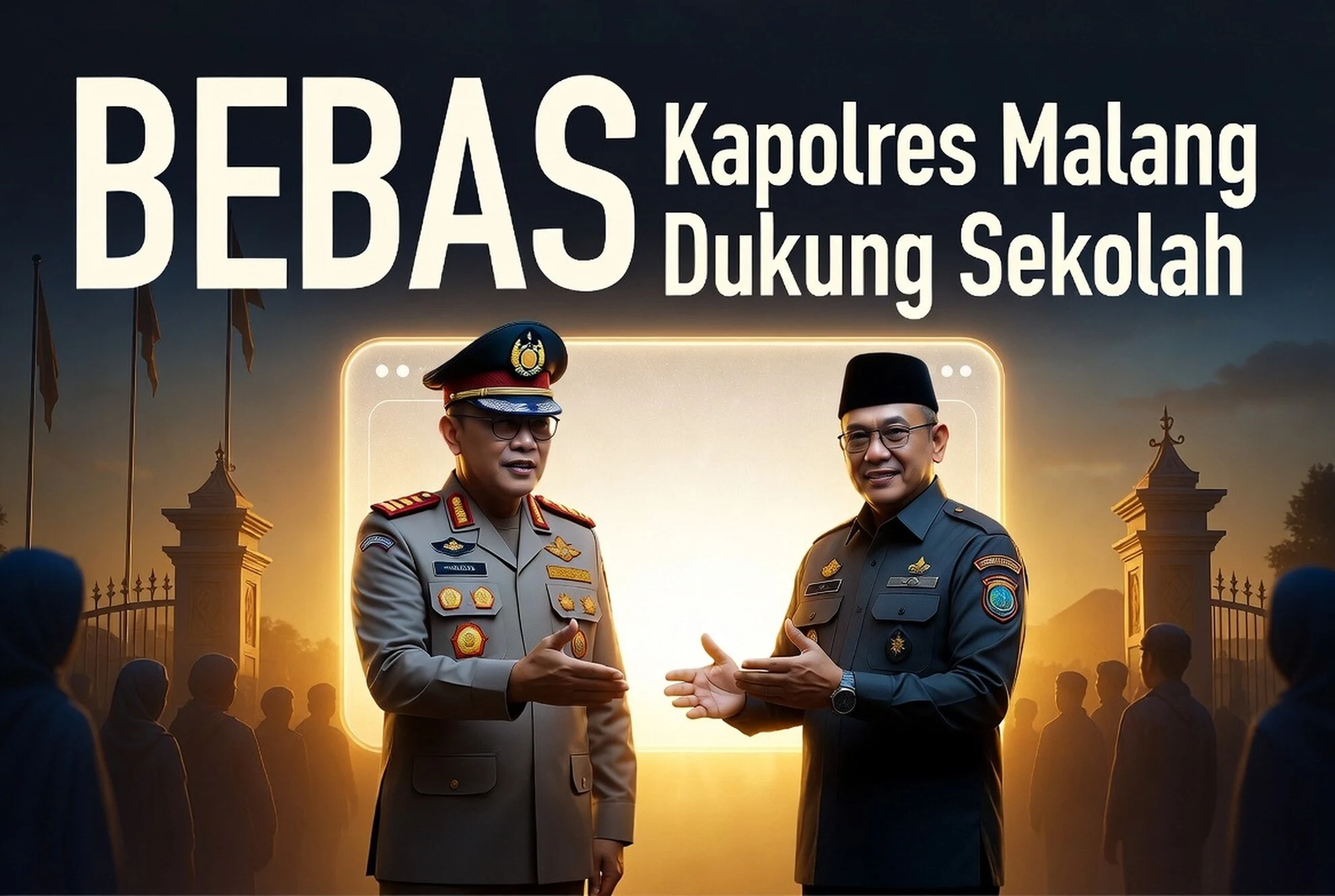 Kapolres Malang Dukung Sekolah Rakyat: 317 Siswa Mulai MPLS Bebas
