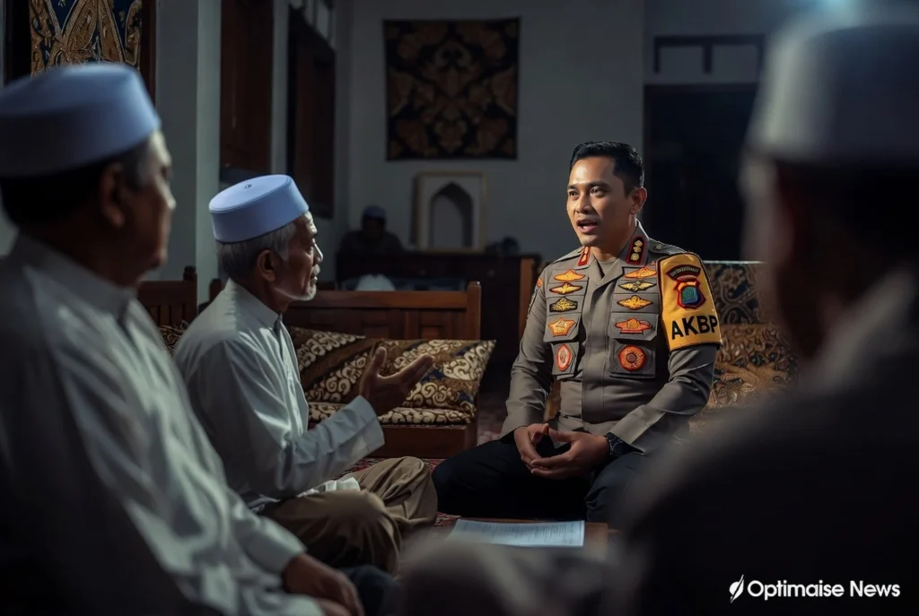Kapolres Malang Temui Tiga Ulama MUI-NU