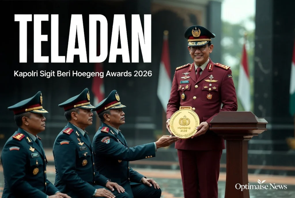 Kapolri Sigit Beri Hoegeng Awards 2026 ke Lima Polisi Teladan