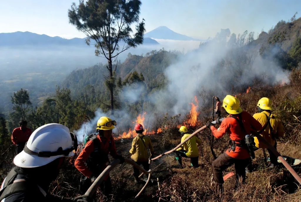 Bantuan tangki air Jatim dan titik Ranu Pane