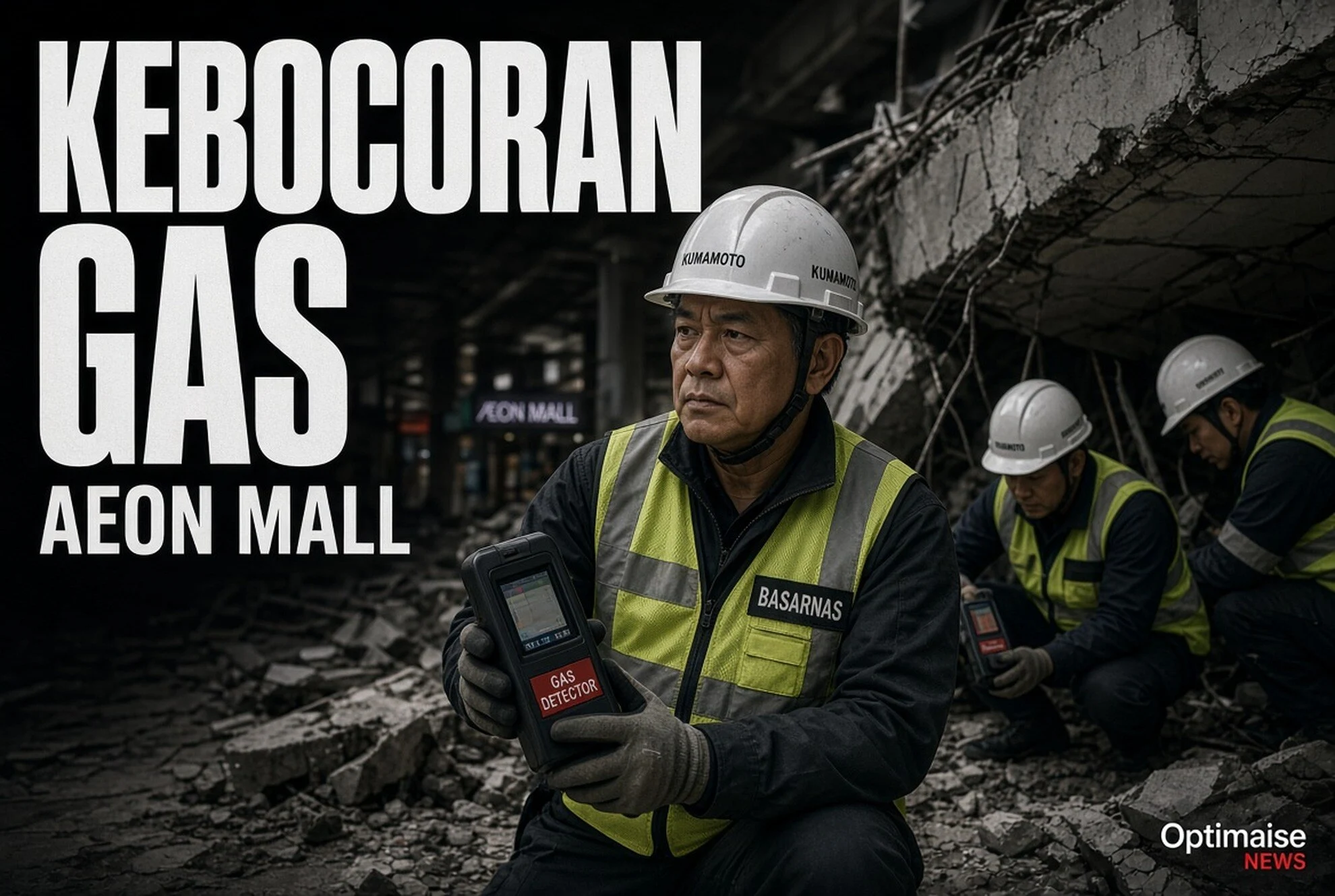 Kebocoran Gas di Aeon Mall Kumamoto Tewaskan 3 Karyawan Pasca Gempa