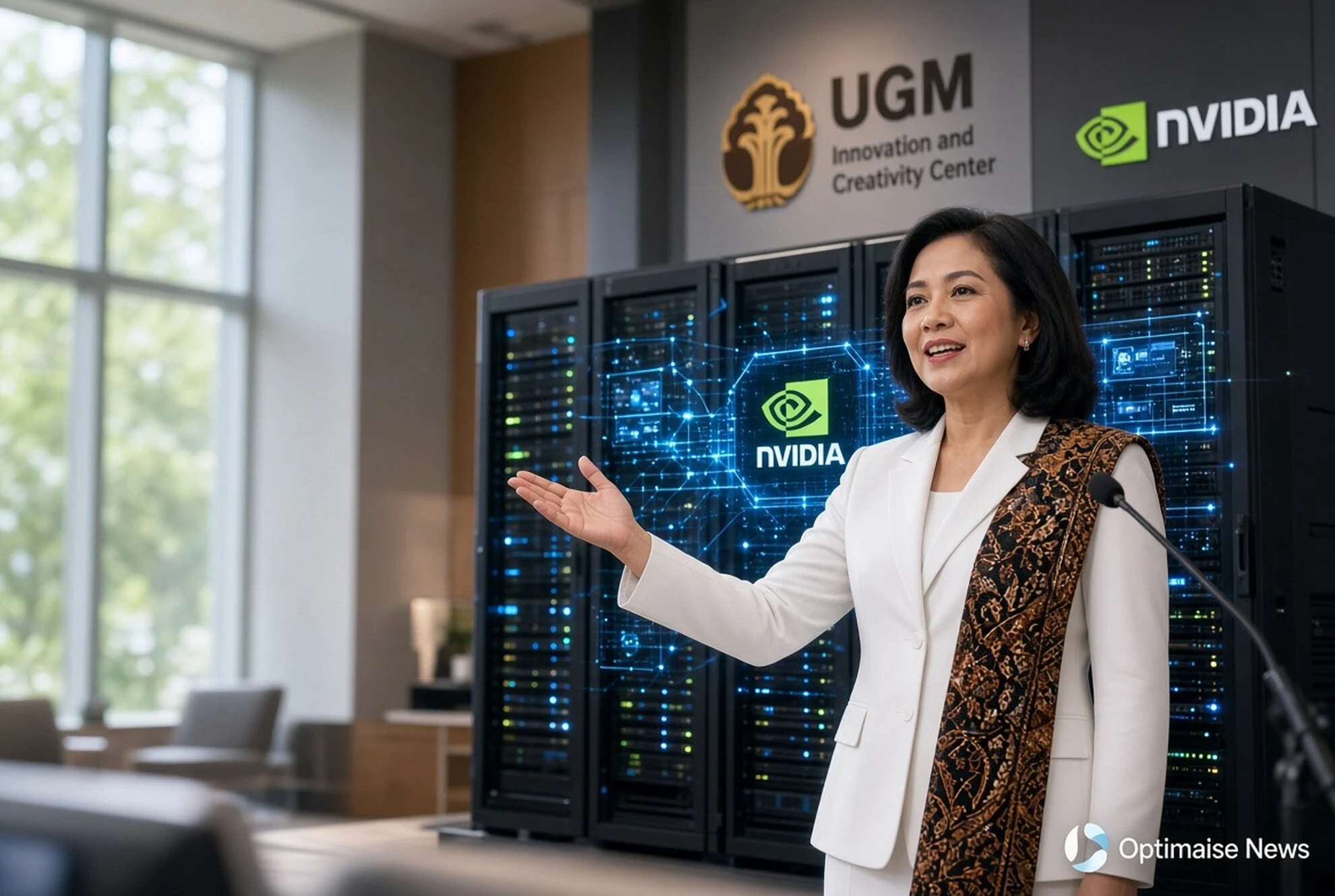 Kedaulatan AI Indonesia Mulai dari Kampus: Pusat Joint UGM-NVIDIA
