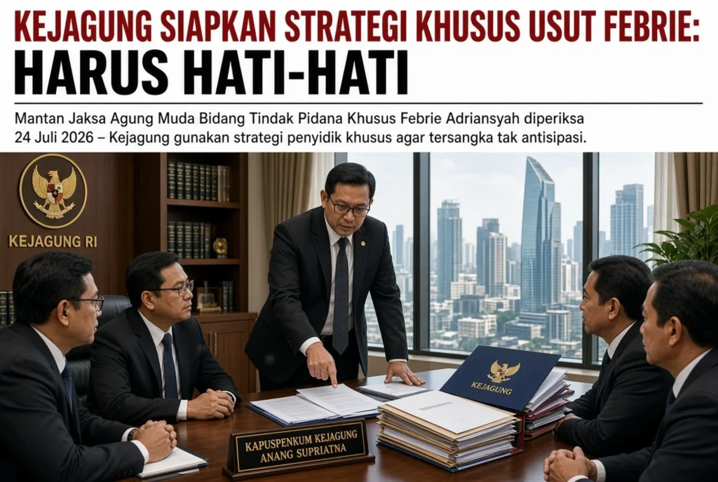 Tim 9 Kejagung Persiapkan Strategi Khusus