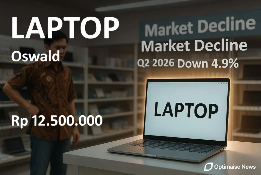 Kelangkaan Chip AI Dorong Pedagang Laptop Indonesia Susah Jual 2026
