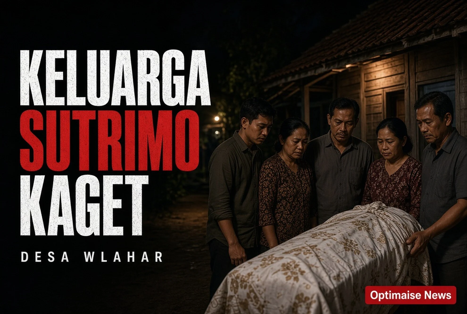 Keluarga Sutrimo Kaget Temukan Formulir Kematian Berbusa