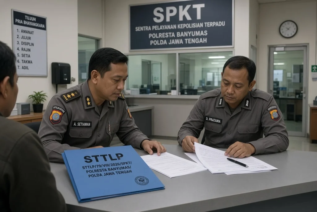 Laporan Polresta Banyumas Tanpa Nama Terlapor