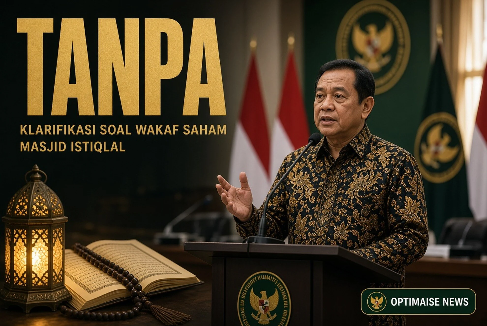 Kemenag Jamin Istiqlal Wakaf Saham Tanpa IPO