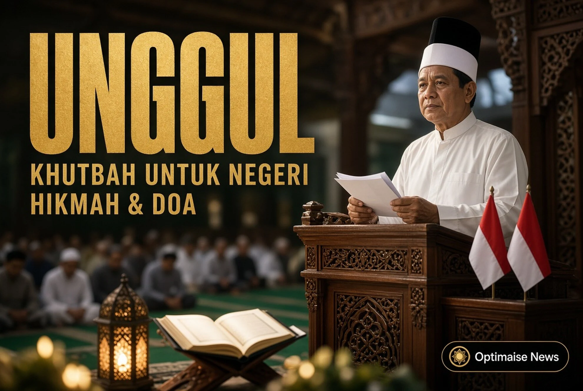 Kemenag Rilis Khutbah Jumat HUT ke-81 soal SDM Unggul
