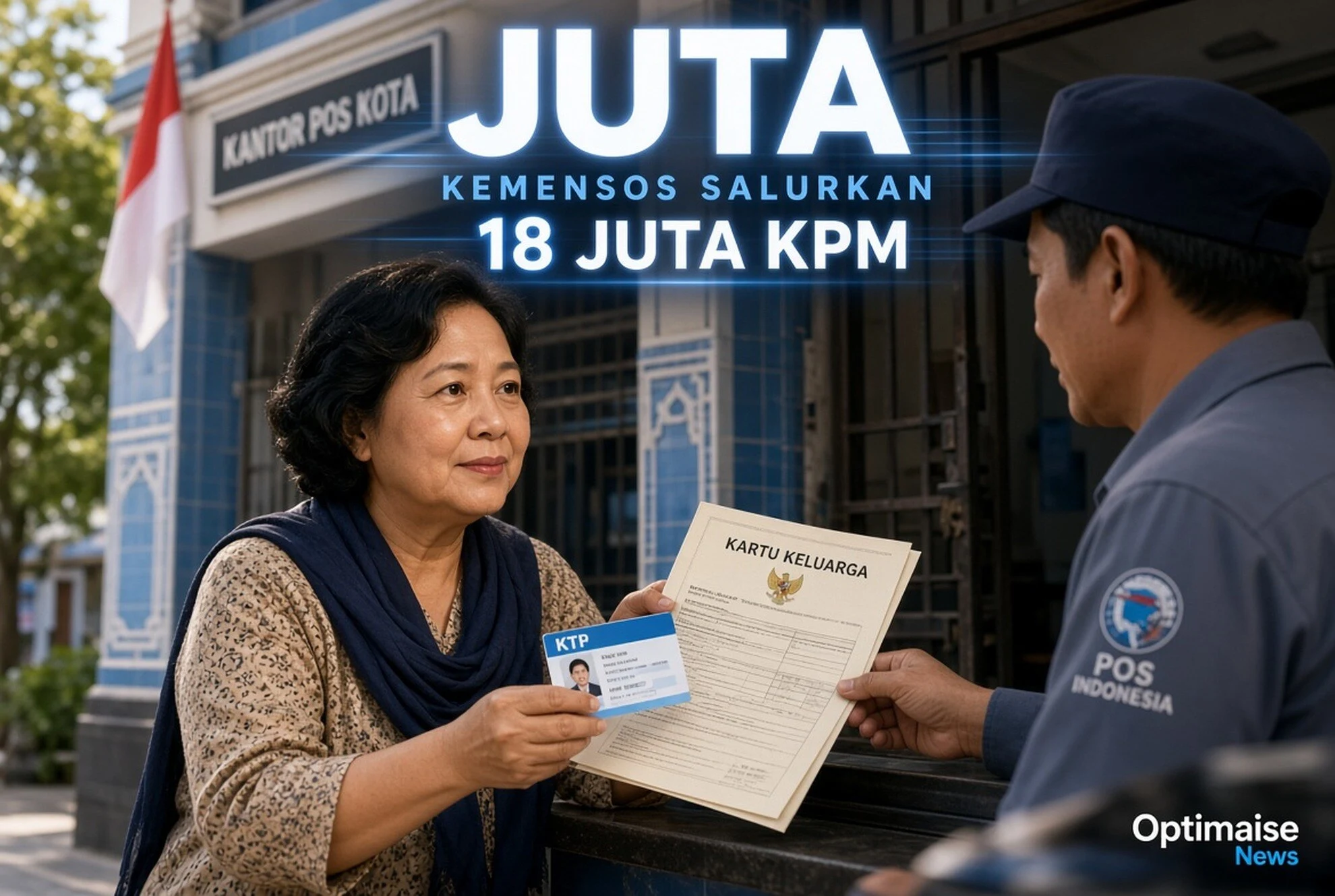 Kemensos Salurkan Bantuan Langsung Tunai PKH ke 7 Juta KPM Awal