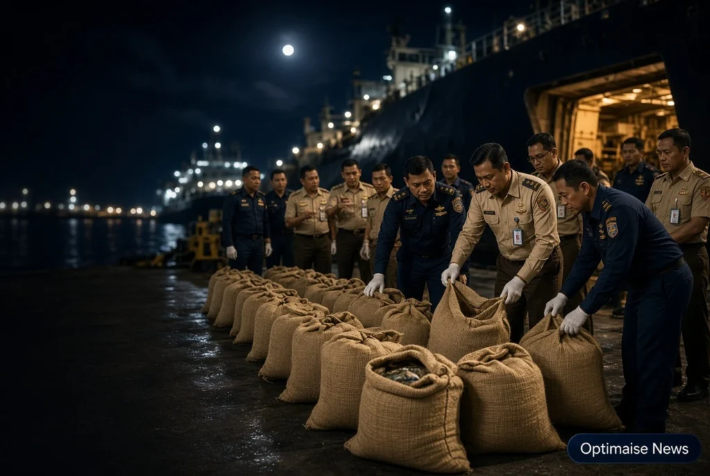 King Sun Gagalkan Bawa 1,3 Ton Ketamin di Kepri Setelah Diintai 3
