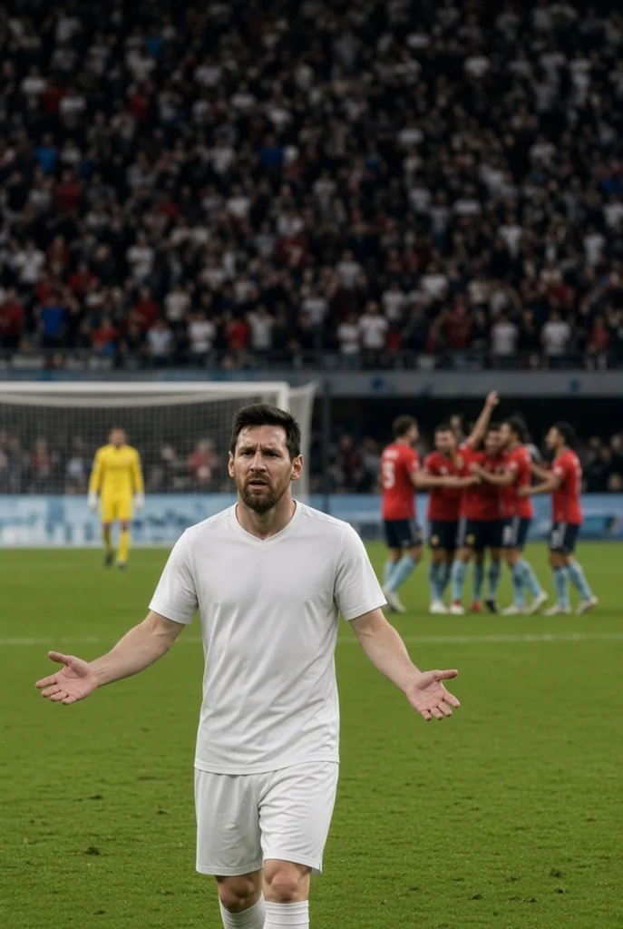 Apa yang berubah setelah Messi masuk di babak kedua