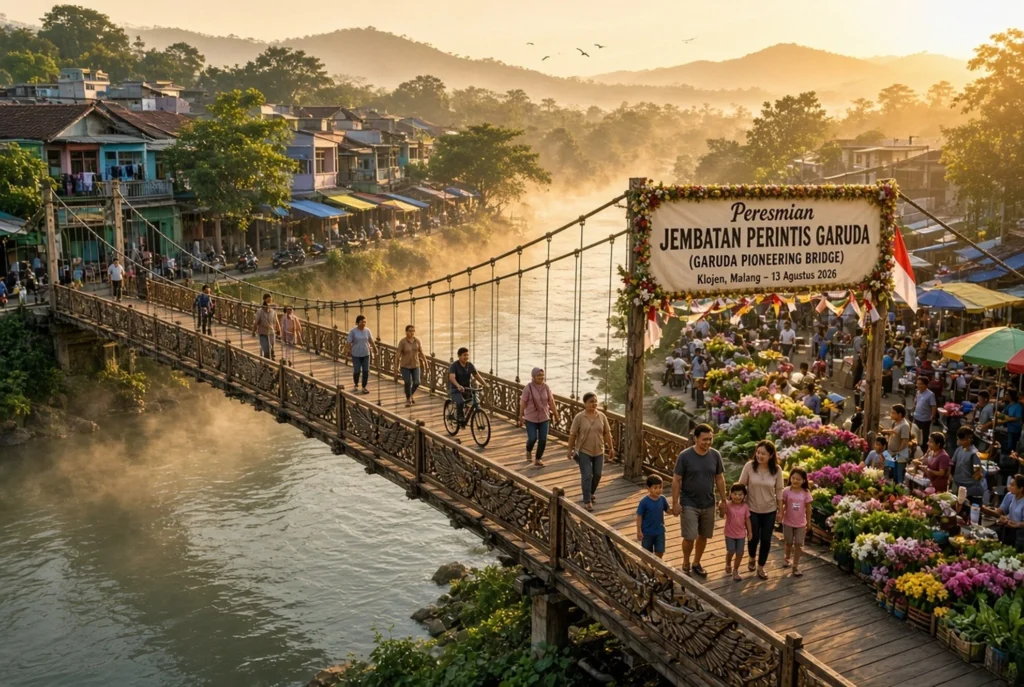 Dampak mobilitas ke Pasar Bunga