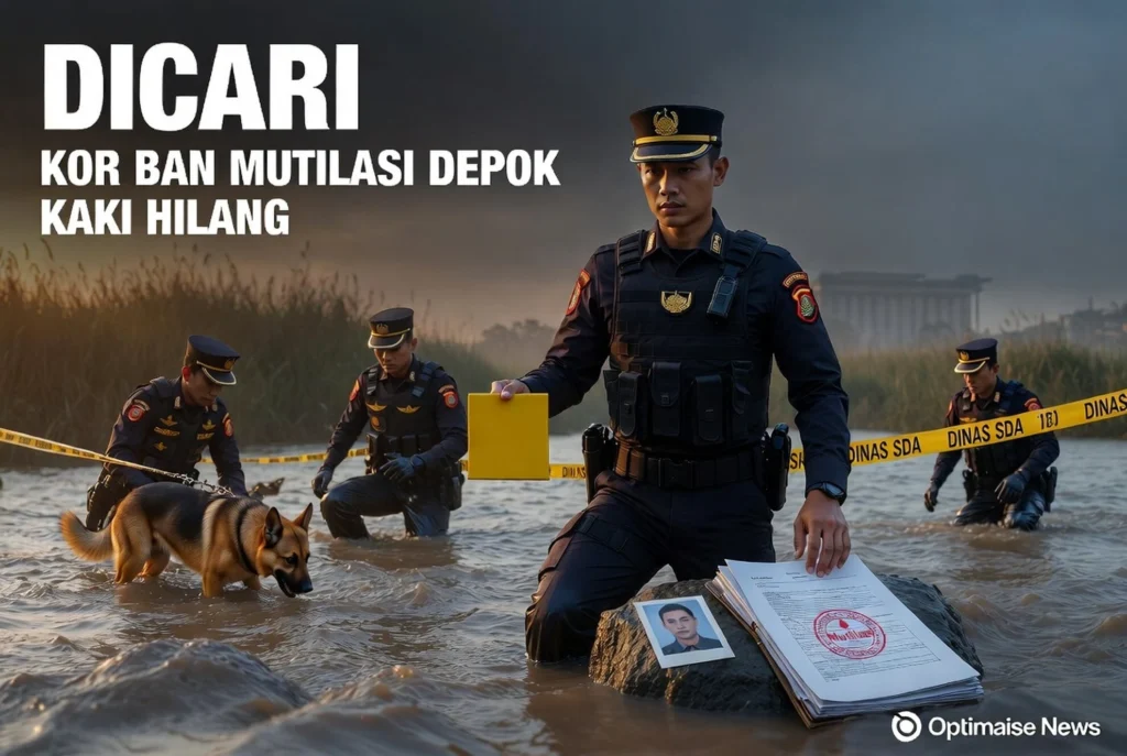 Korban Mutilasi Depok: Kaki Hilang Setelah Dicari 4 Jam