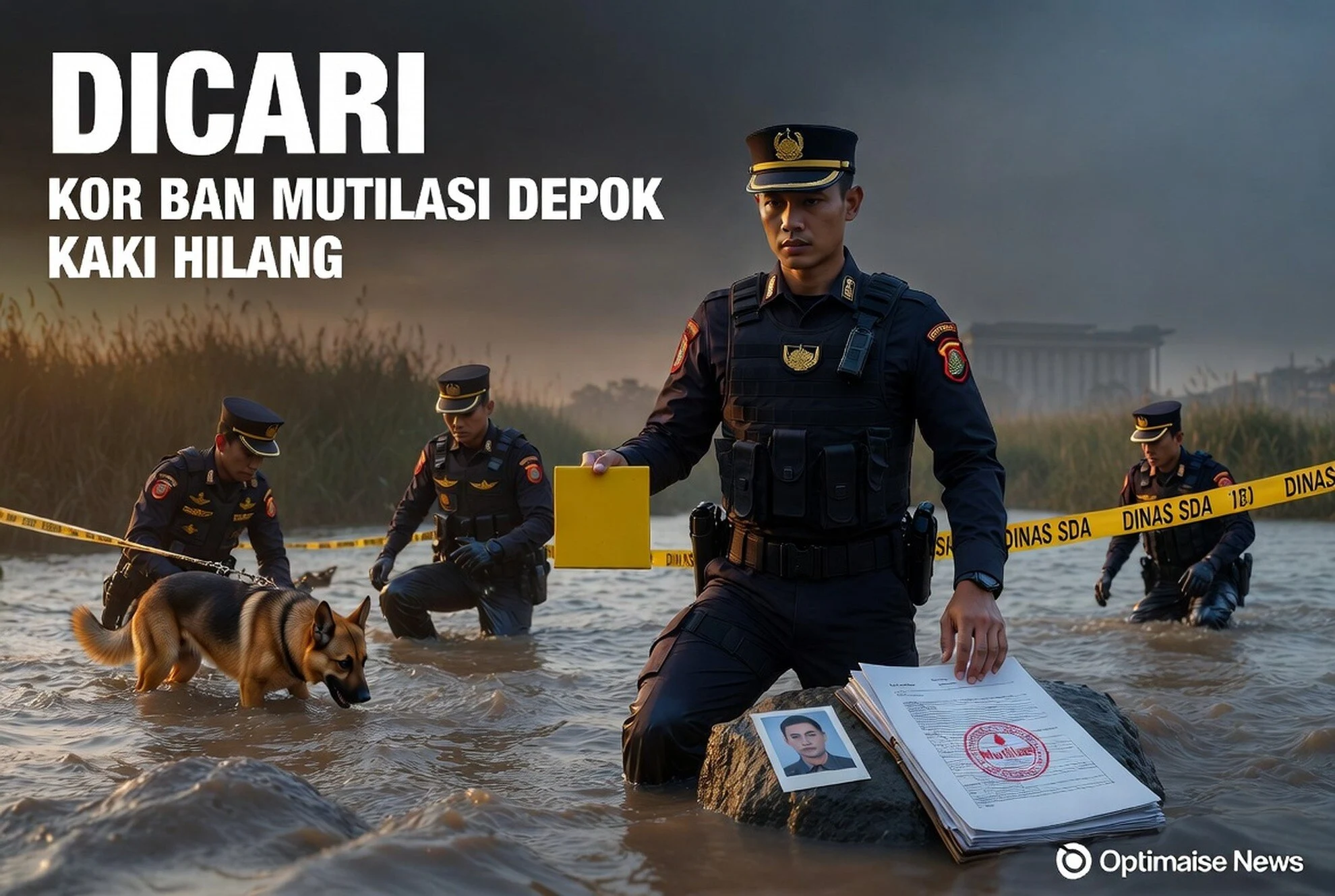 Korban Mutilasi Depok: Kaki Hilang Setelah Dicari 4 Jam