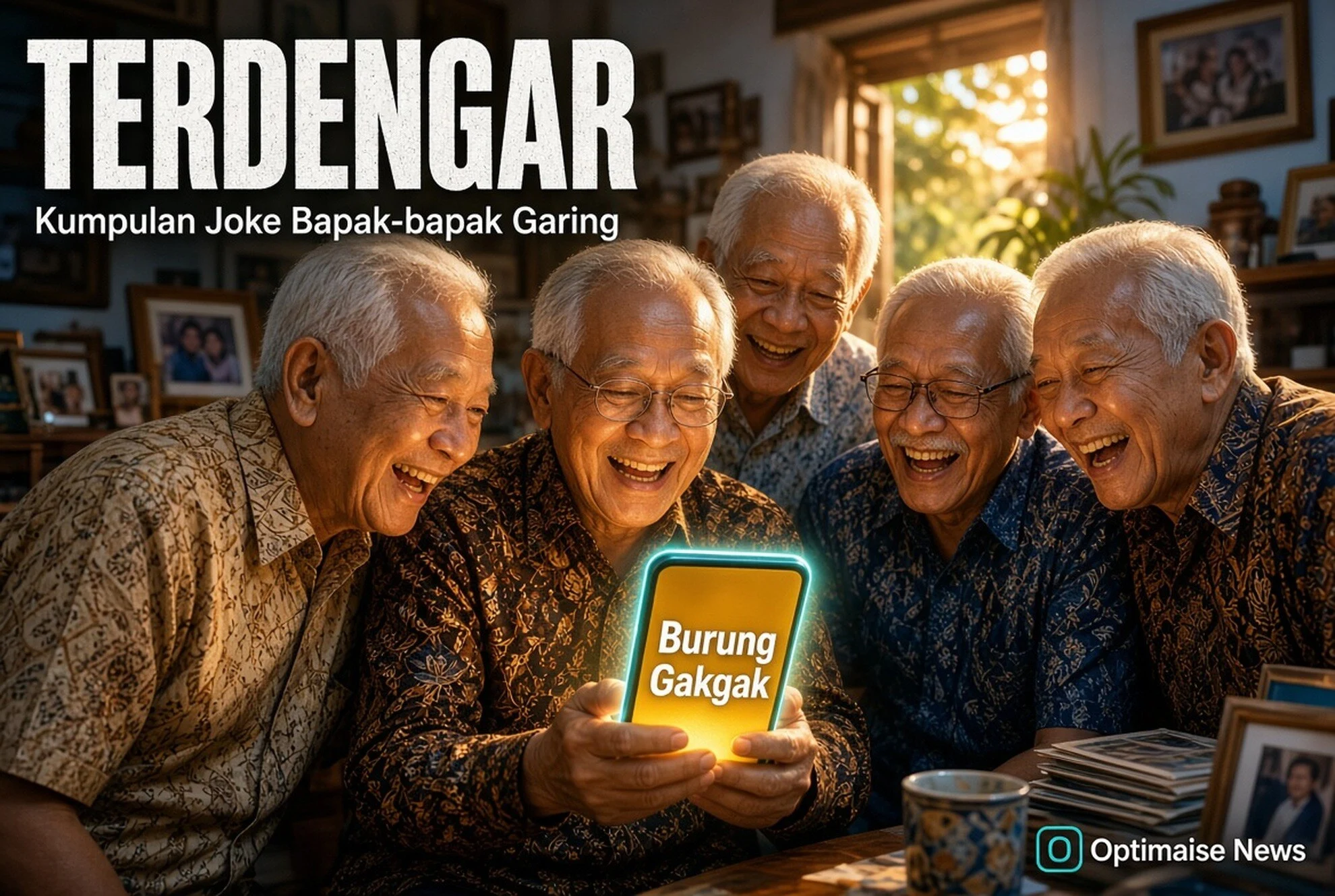 Kumpulan Joke Bapak-bapak Garing Terbaru Bikin Ngakak Tak Terdengar