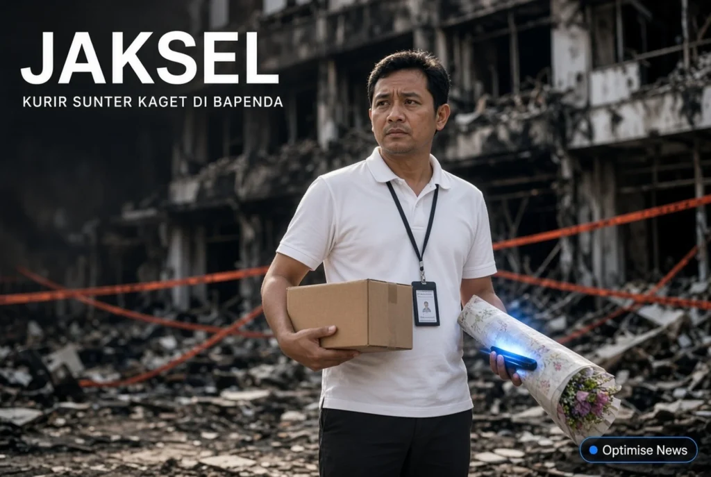 Kurir Sunter Kaget di Bapenda: Paket Bunga 17-an Dialihkan ke Jaksel