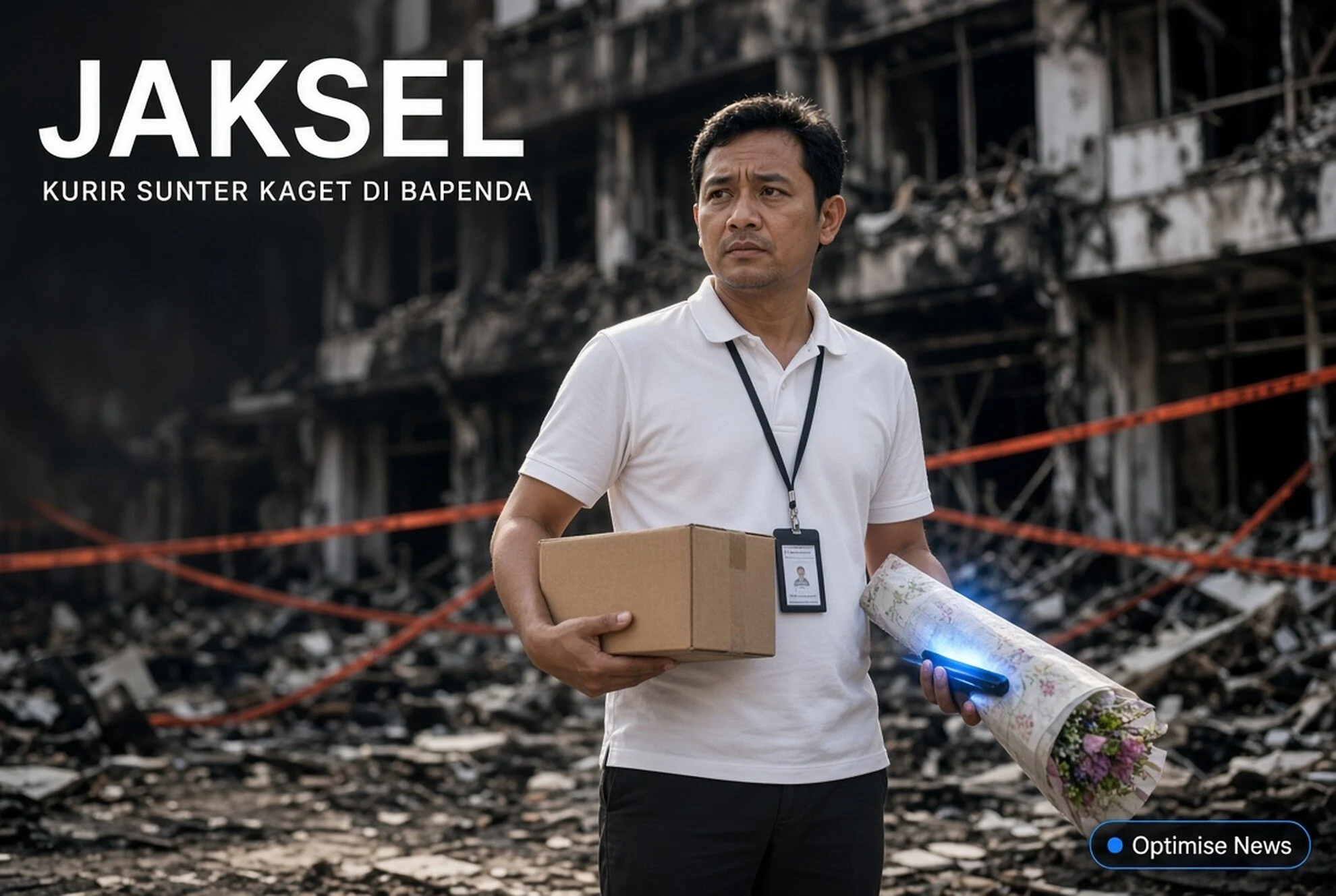 Kurir Sunter Kaget di Bapenda: Paket Bunga 17-an Dialihkan ke Jaksel