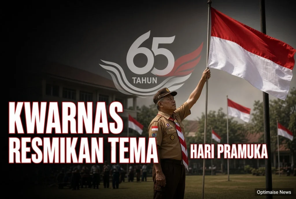 Kwarnas Resmikan Tema Hari Pramuka 2026 Dukung Swasembada Pangan ke-65