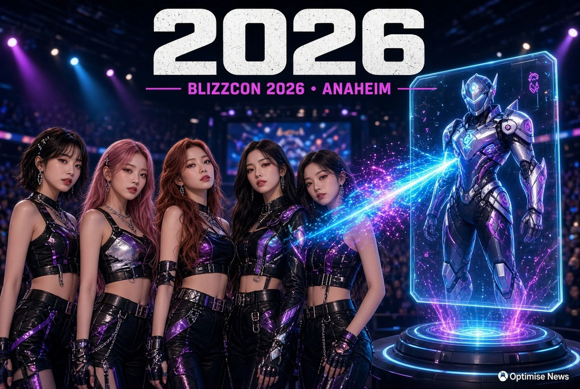 LE SSERAFIM Kolab Ketiga Overwatch Season 4 di BlizzCon 2026
