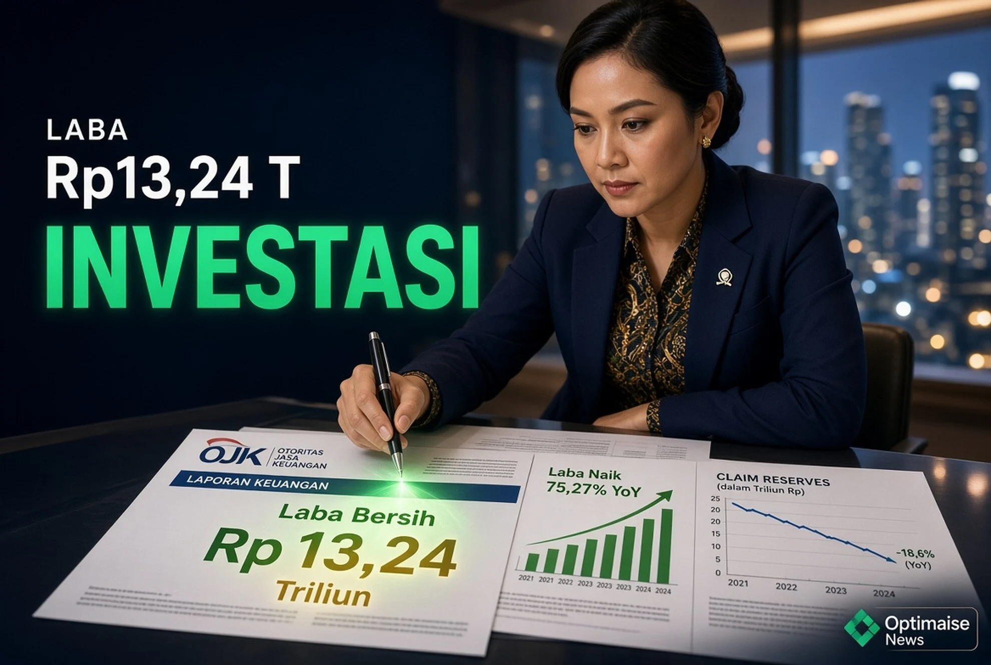 Laba Asuransi Jiwa Rp13,24 T, Melampaui 2025 Meski Investasi Rugi