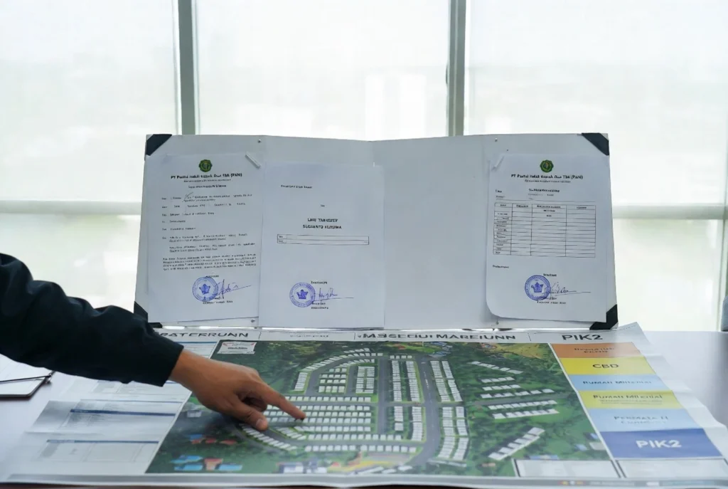 Mesin utama: serah terima lahan CBD PIK2 dan proyek hunian