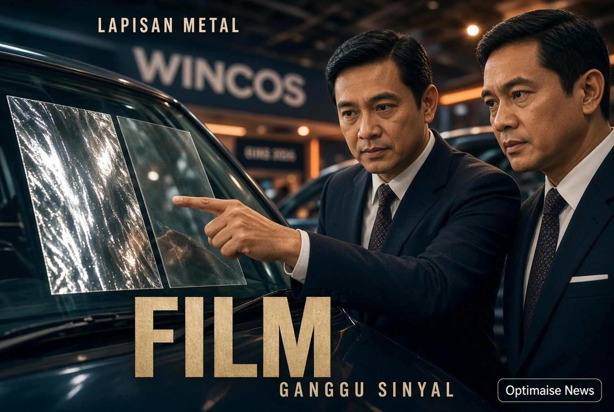 Lapisan Metal Kaca Film Ganggu Sinyal HP & GPS