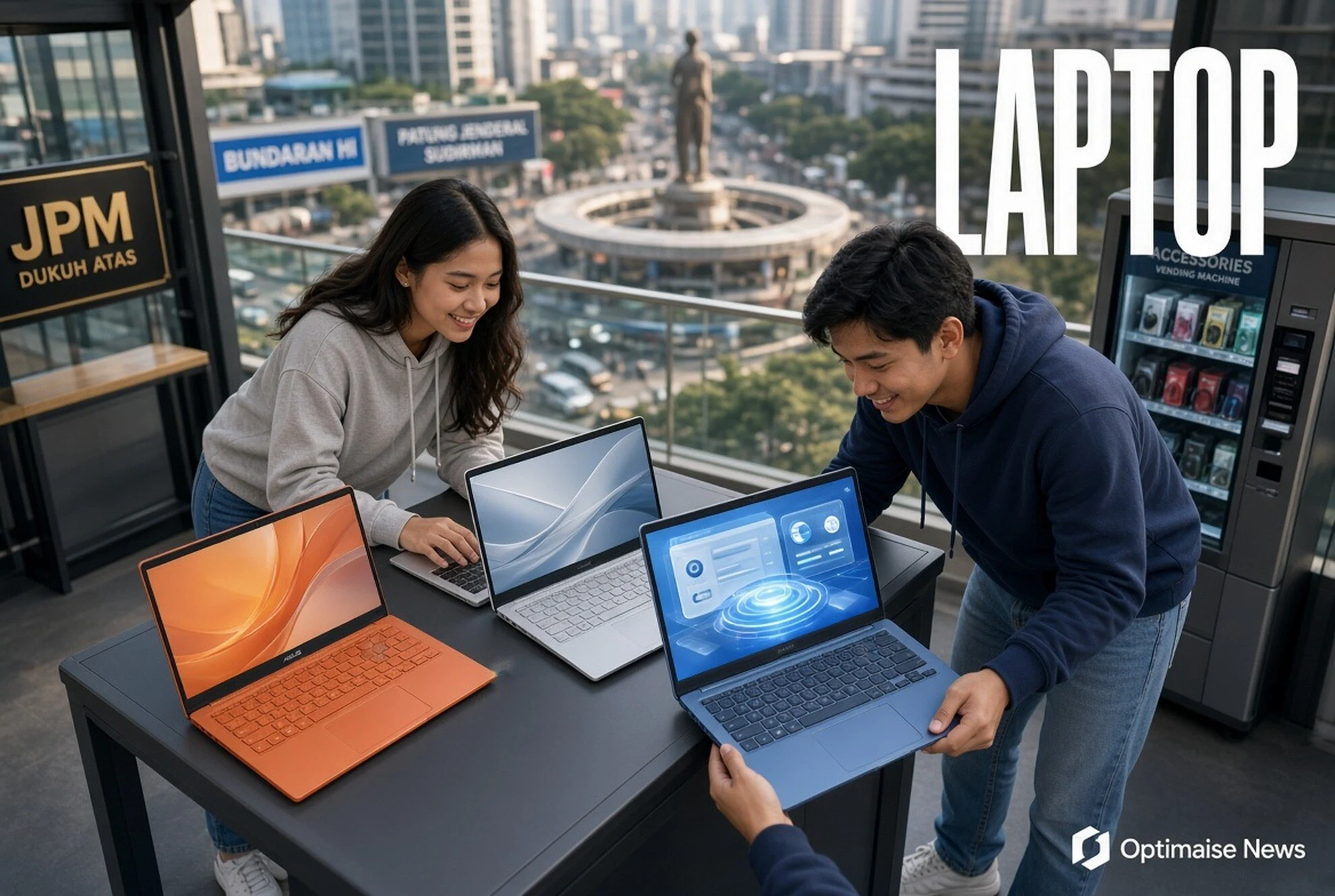 Laptop ASUS Vivobook Hadiah Unit S14 di JPM Dukuh Atas