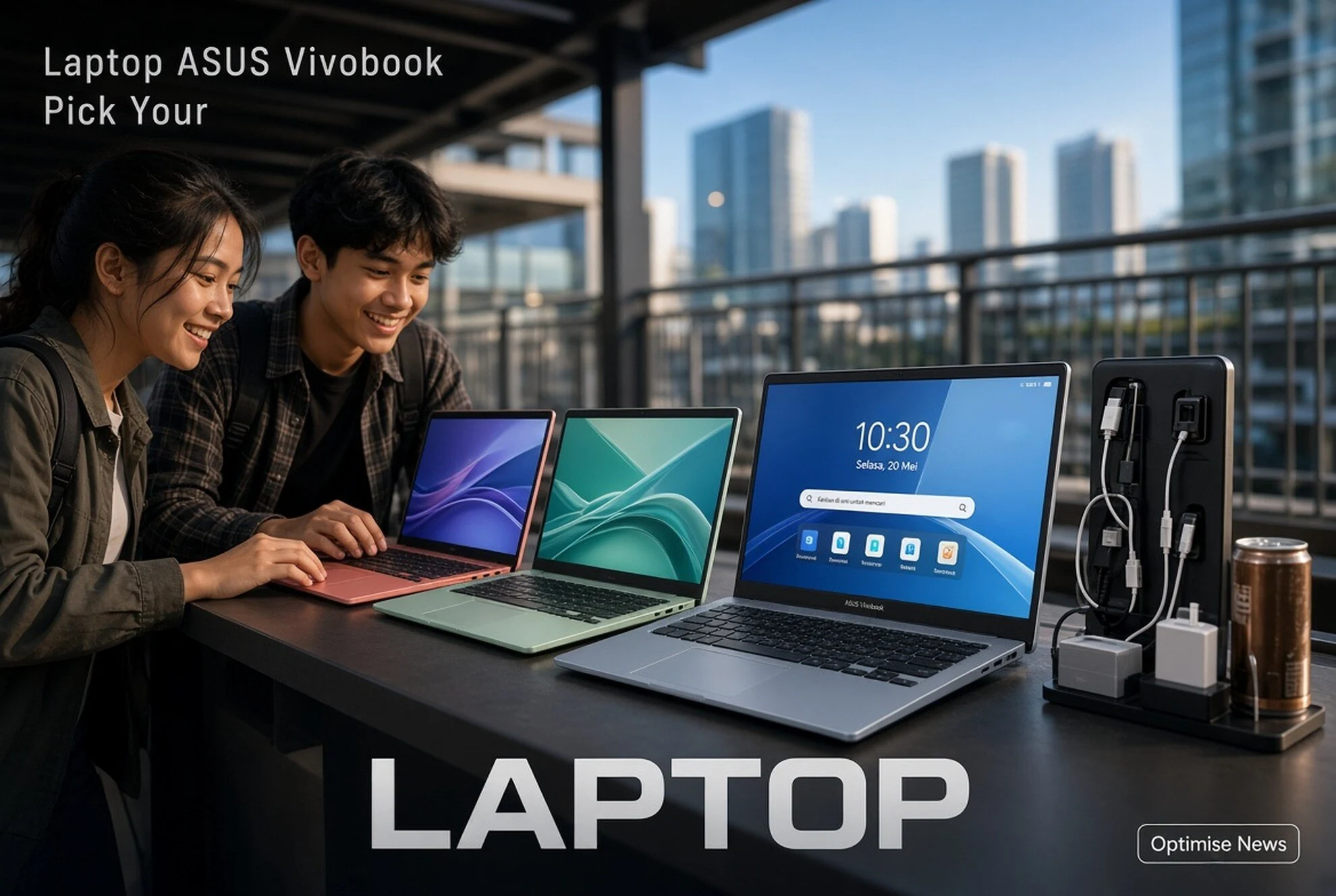 Laptop ASUS Vivobook Pick Your Vibe di JPM: Jajal 3 Model 3 Bulan