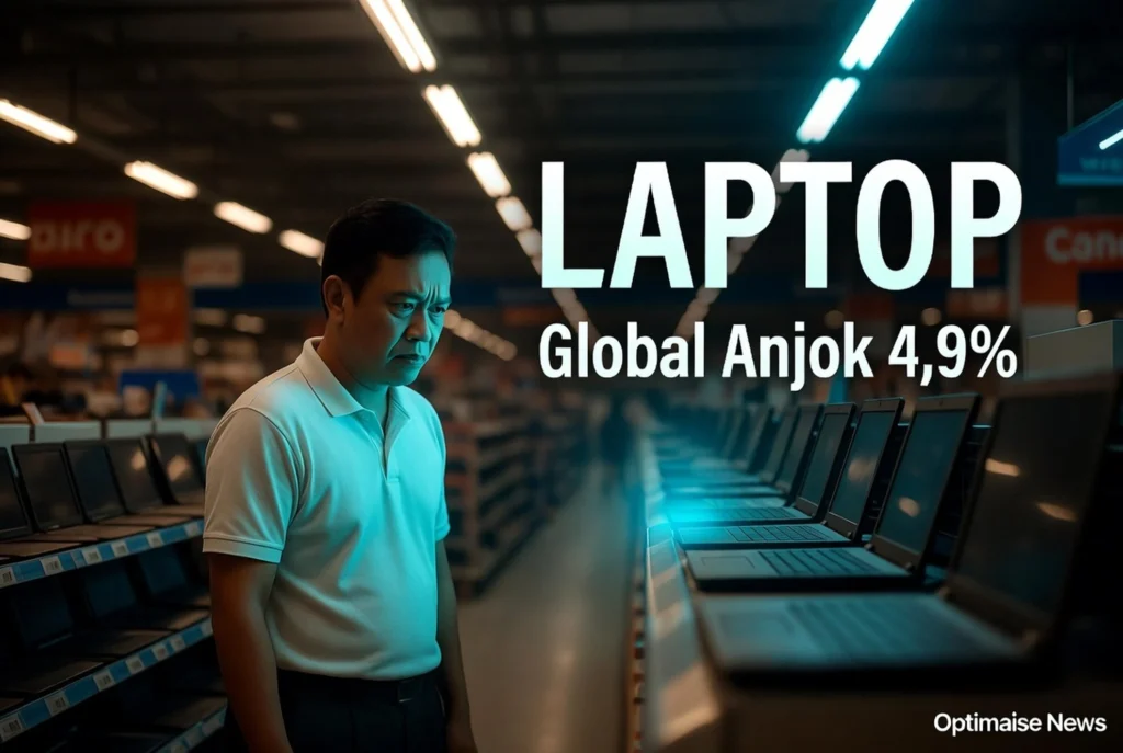 Laptop Global Anjlok 4,9 Persen karena Kelangkaan Chip AI