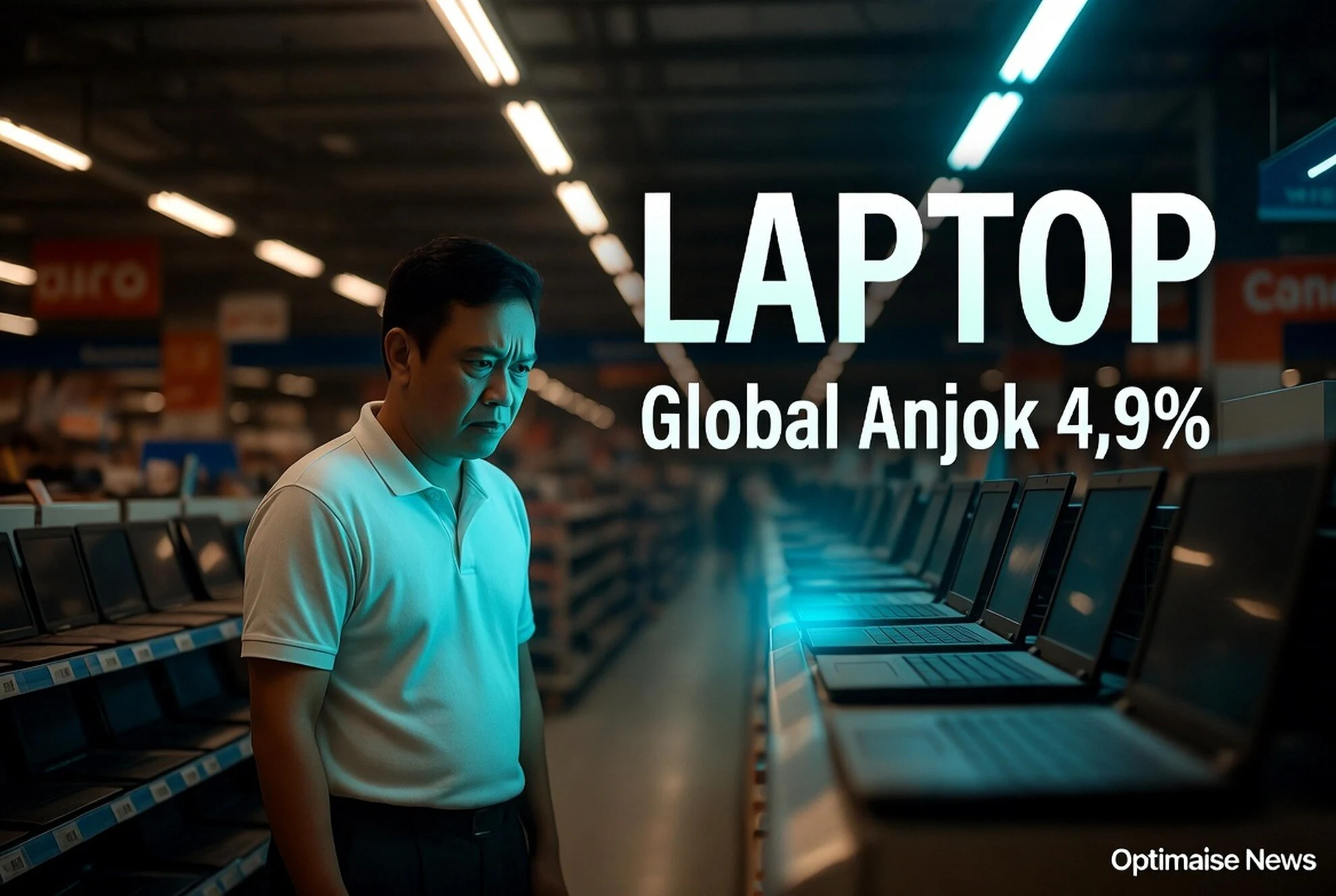 Laptop Global Anjlok 4,9 Persen karena Kelangkaan Chip AI
