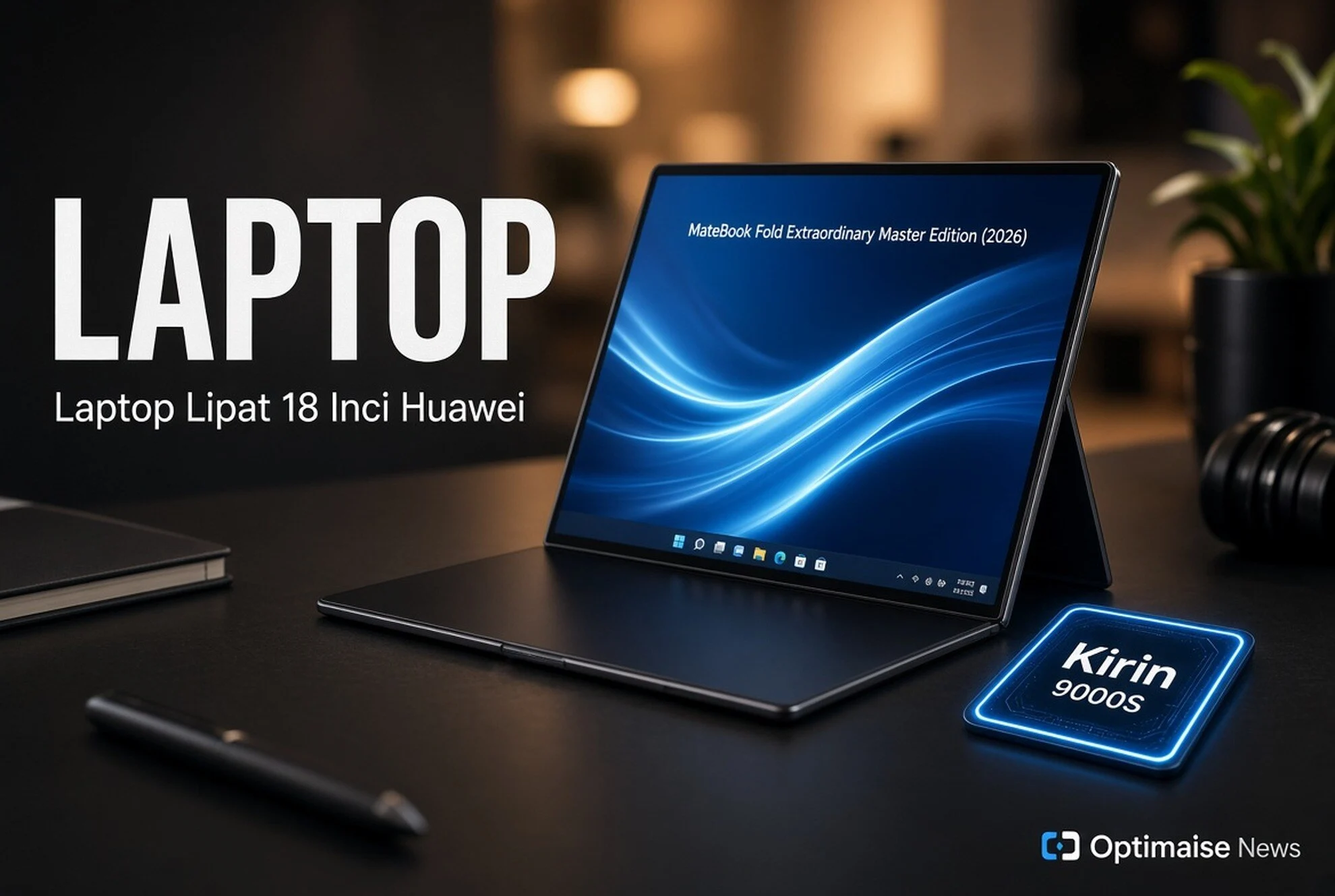 Laptop Lipat 18 Inci Huawei Generasi Kedua Klaim 25% Lebih Mulus