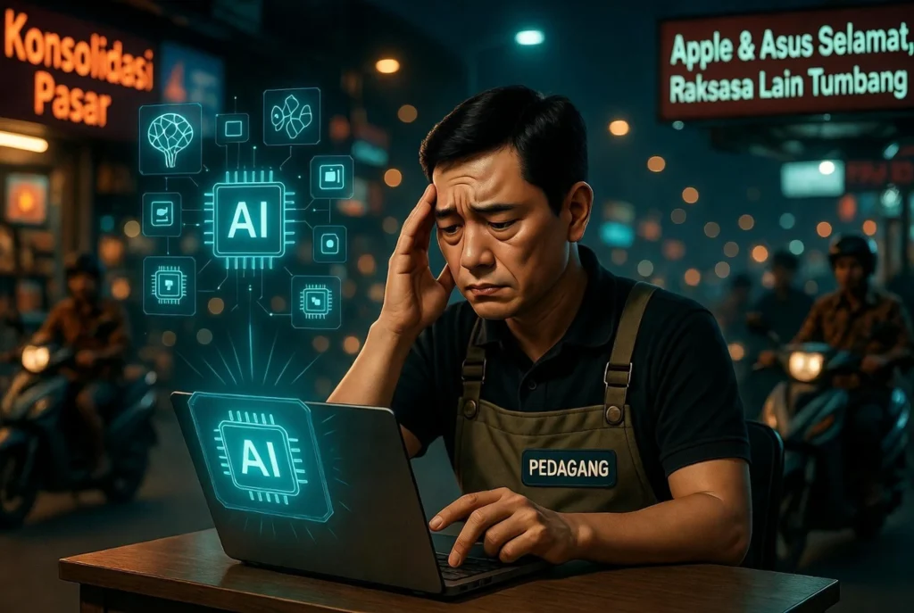 Konsolidasi Pasar: Apple dan Asus Selamat, Raksasa Lain Tumbang