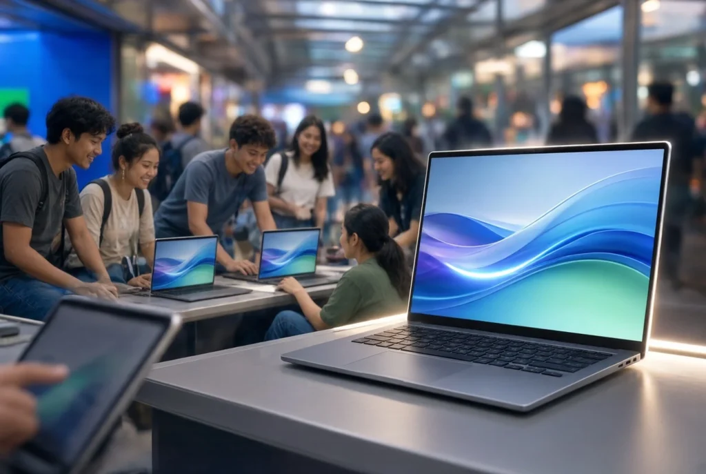 Vivobook Go 14 yang dioptimalkan untuk pelajar