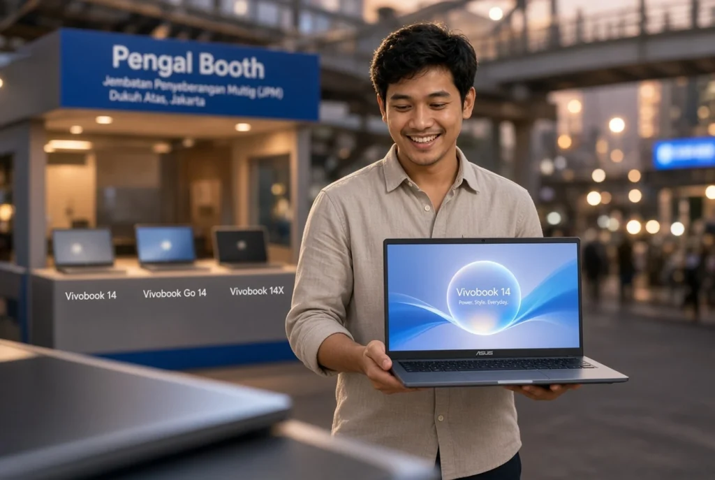 Vivobook 14 A1404 untuk beban profesional