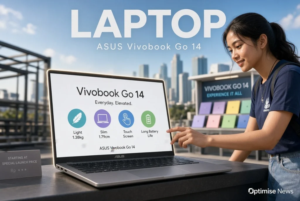 Laptop Vivobook ASUS Bisa Dicoba di Booth JPM Dukuh Atas