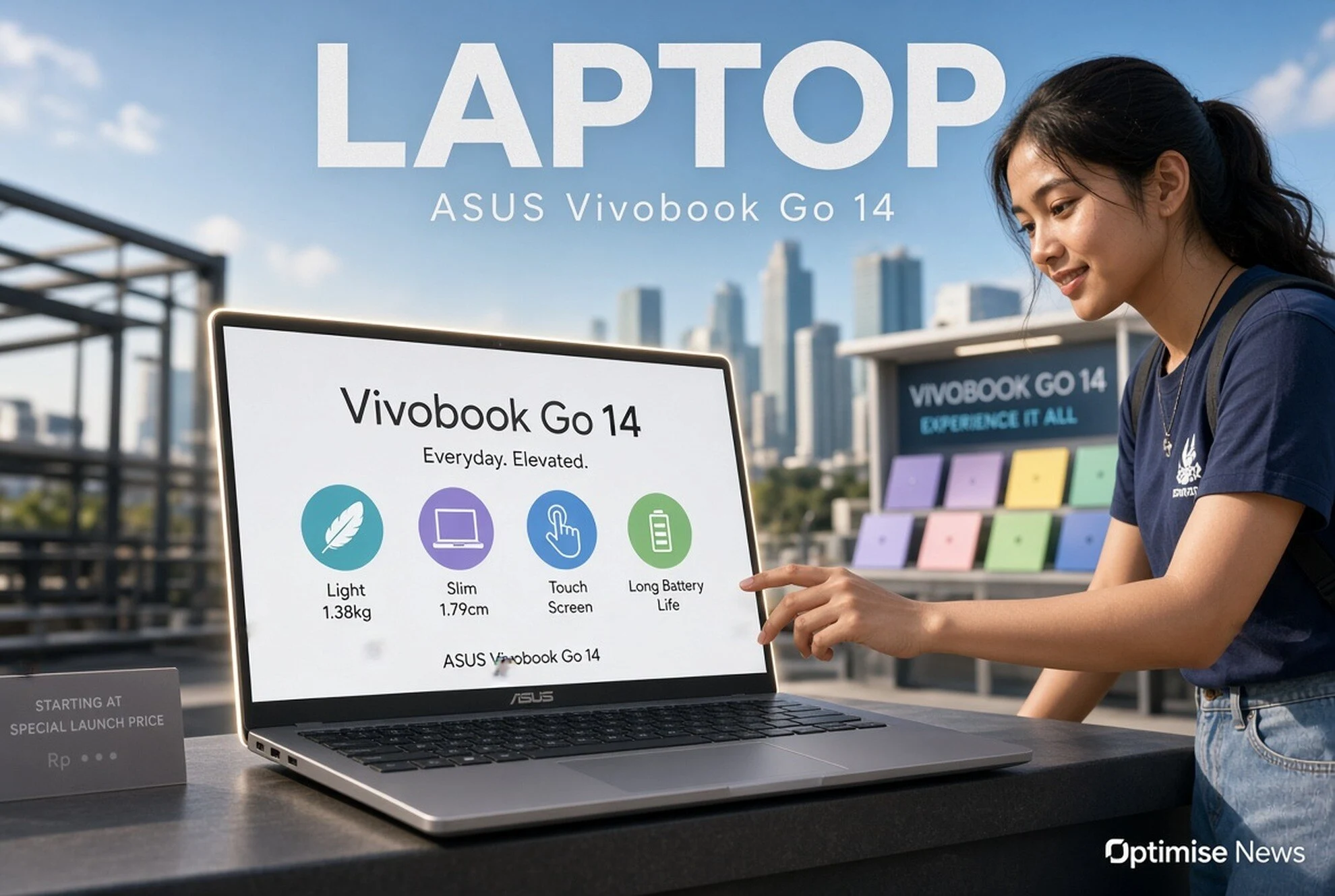 Laptop Vivobook ASUS Bisa Dicoba di Booth JPM Dukuh Atas