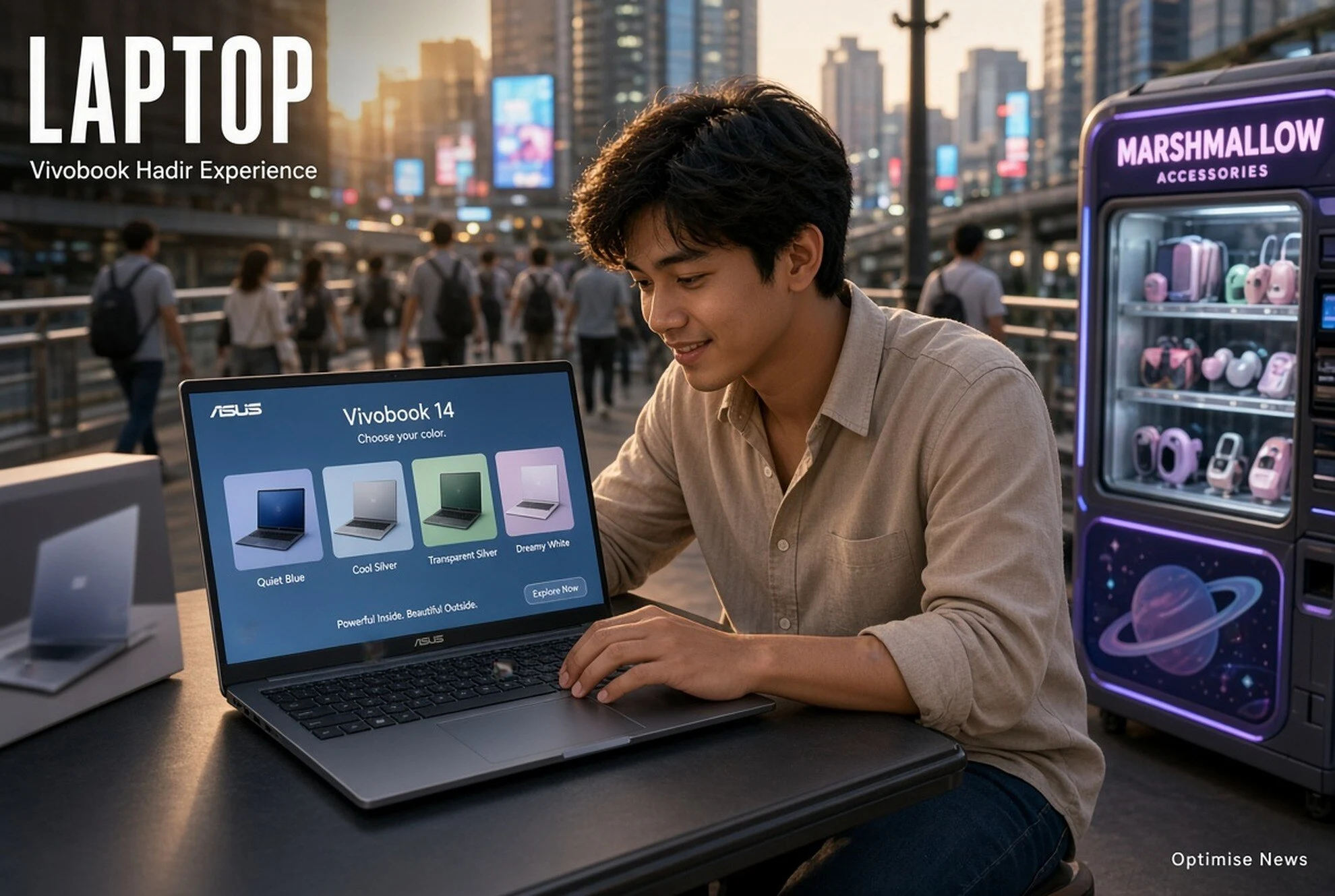 Laptop Vivobook Hadir Experience Booth 3 Bulan di JPM Dukuh Atas
