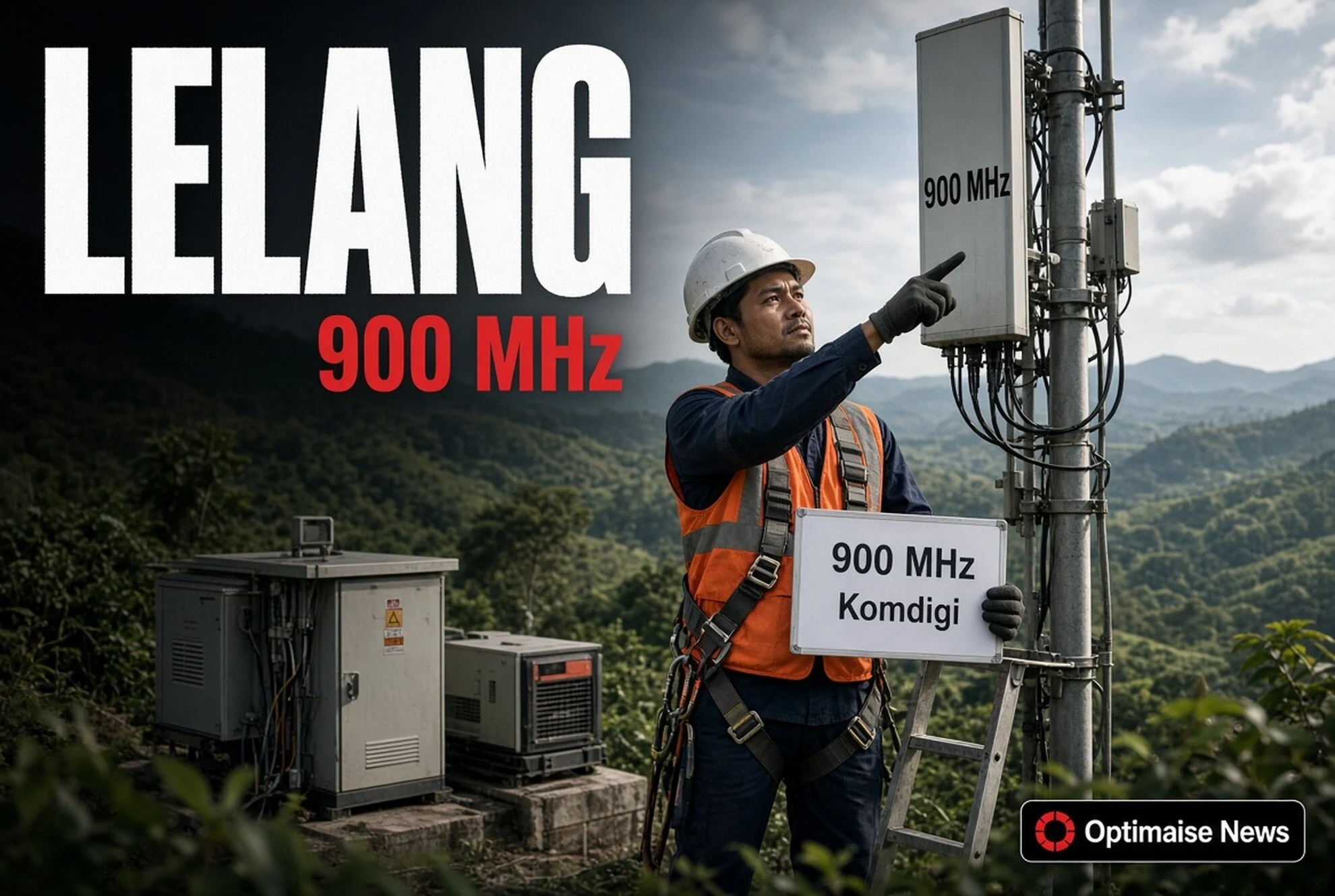 Lelang 15 MHz 900 MHz 2026: XLSmart Kembalikan Blok Perkuat 4G