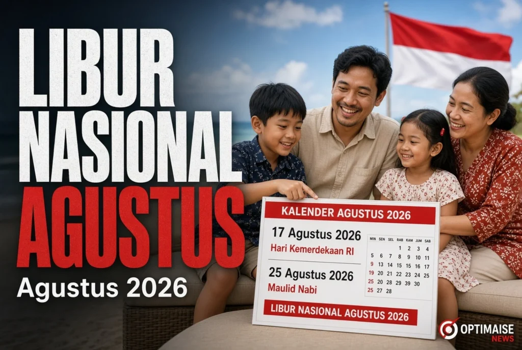 Libur Nasional Agustus 2026 Siapkan Peluang Libur Panjang 3-4 Hari